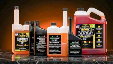 Five diesel engine additive products from Hot Shot’s Secret and Archoil for heavy duty trucks